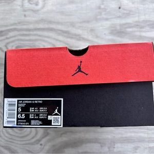 Air Jordan 12 Retro 'Black Taxi'
Size-5M